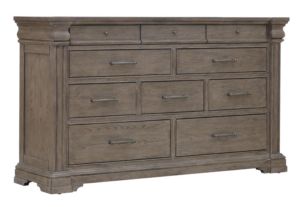 Pulaski - Madison Ridge Brown 10 Drawer Dresser - P413100 veiw 1