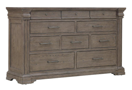 Pulaski - Madison Ridge Brown 10 Drawer Dresser - P413100 veiw 1