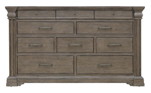 Pulaski - Madison Ridge Brown 10 Drawer Dresser - P413100 veiw 2
