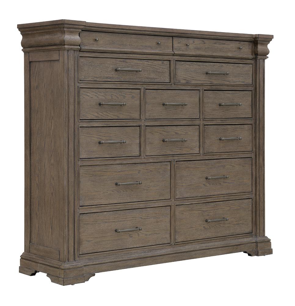 Pulaski - Madison Ridge Brown 14 Drawer Master Chest - P413127 veiw 1