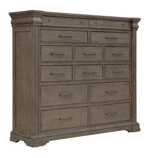 Pulaski - Madison Ridge Brown 14 Drawer Master Chest - P413127 veiw 1
