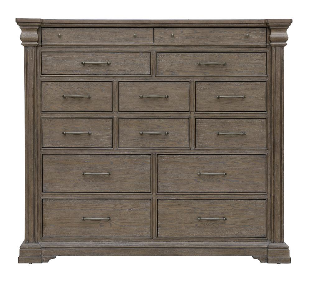 Pulaski - Madison Ridge Brown 14 Drawer Master Chest - P413127 veiw 2