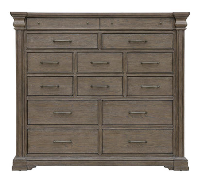 Pulaski - Madison Ridge Brown 14 Drawer Master Chest - P413127 veiw 2