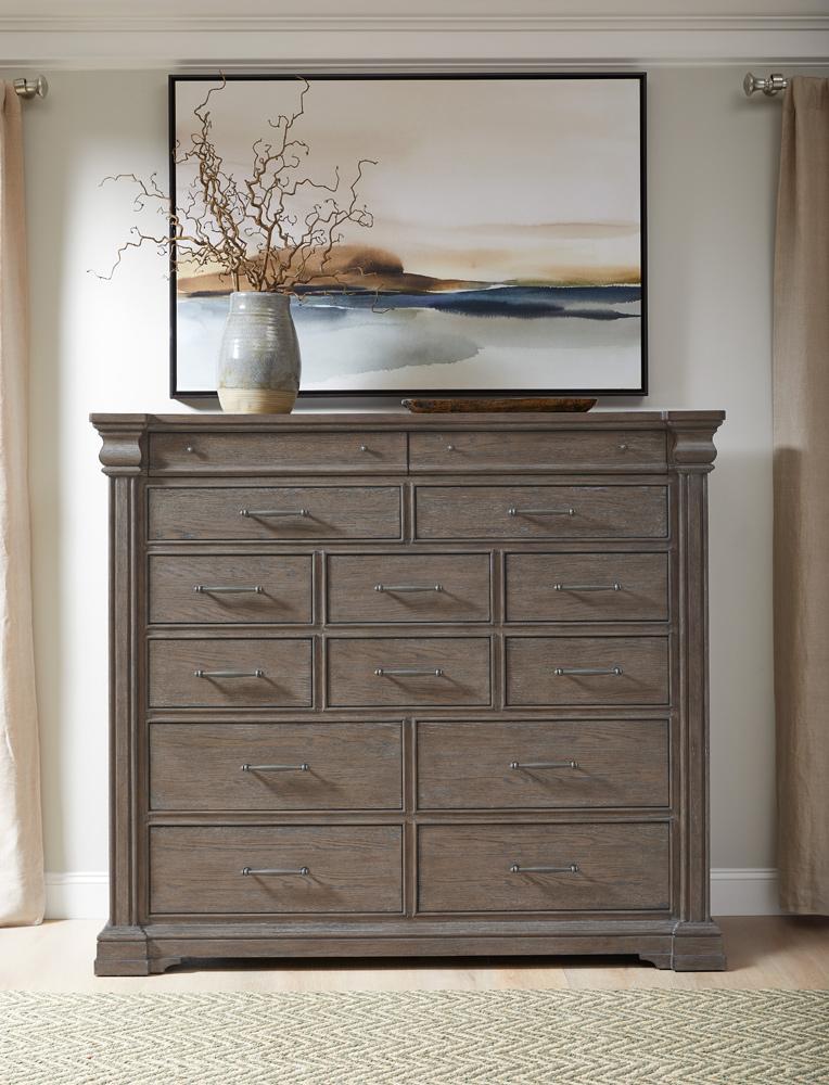 Pulaski - Madison Ridge Brown 14 Drawer Master Chest - P413127 veiw 6