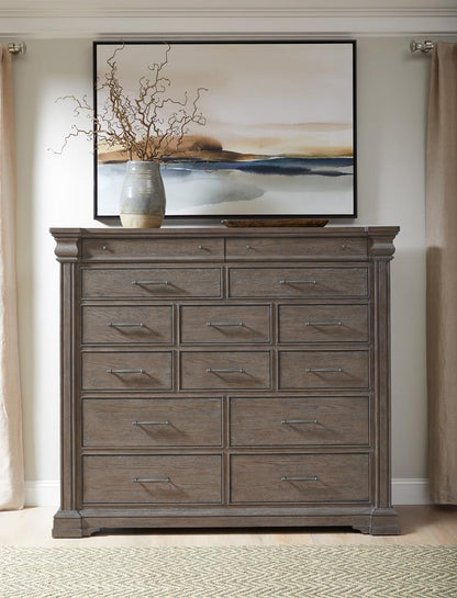 Pulaski - Madison Ridge Brown 14 Drawer Master Chest - P413127 veiw 6