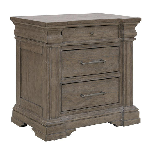 Pulaski - Madison Ridge Brown 3 Drawer Nightstand - P413140 veiw 1