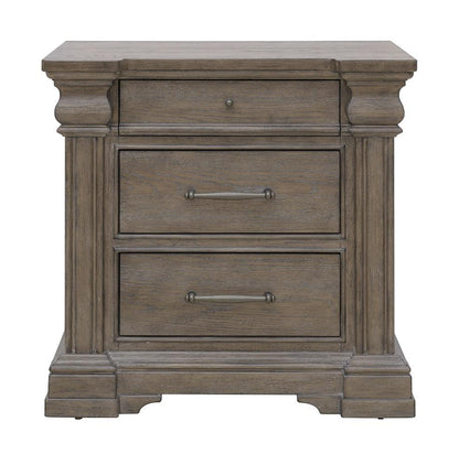 Pulaski - Madison Ridge Brown 3 Drawer Nightstand - P413140 veiw 2