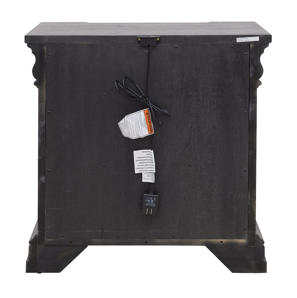 Pulaski - Madison Ridge Brown 3 Drawer Nightstand - P413140 veiw 4