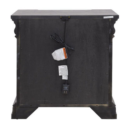 Pulaski - Madison Ridge Brown 3 Drawer Nightstand - P413140 veiw 4