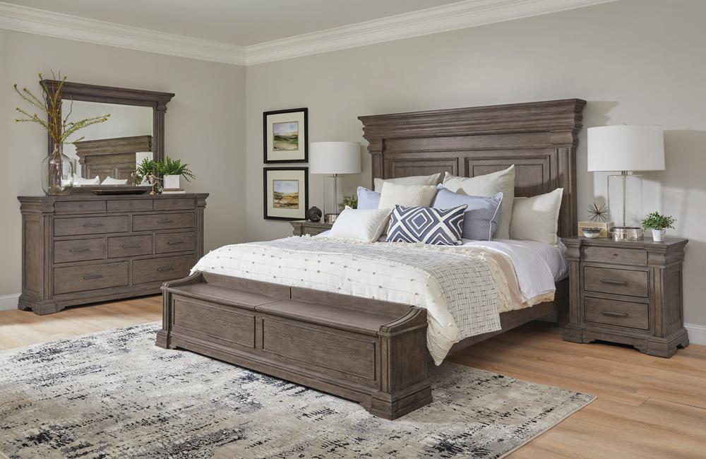 Pulaski - Madison Ridge Brown 3 Drawer Nightstand - P413140 veiw 6
