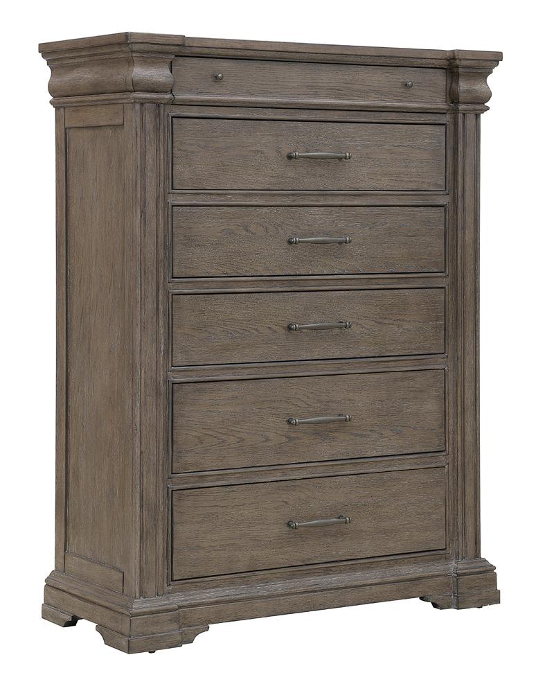 Pulaski - Madison Ridge Brown 6 Drawer Chest - P413124 veiw 1