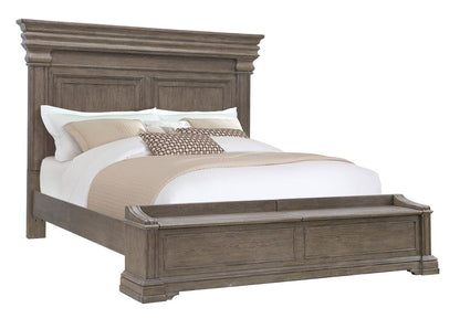Pulaski - Madison Ridge Brown California King Bed with Chest Footboard - P413-BR-K6 veiw 1
