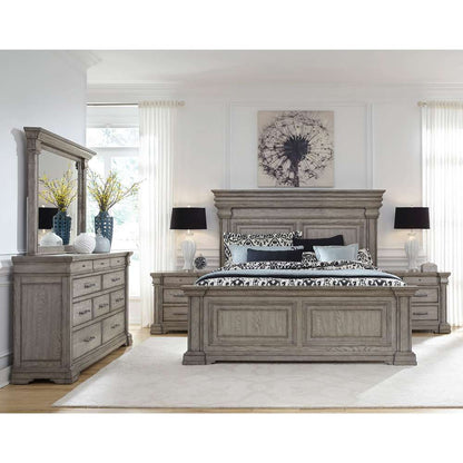 Pulaski - Madison Ridge California King Panel Bed in Heritage Taupe - P091-BR-K5 veiw 6