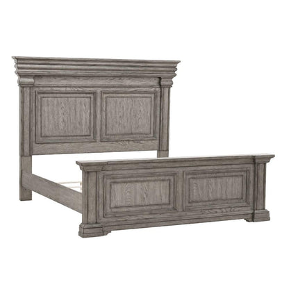 Pulaski - Madison Ridge California King Panel Bed with Blanket Chest Footboard in Heritage Taupe - P091-BR-K6 veiw 4