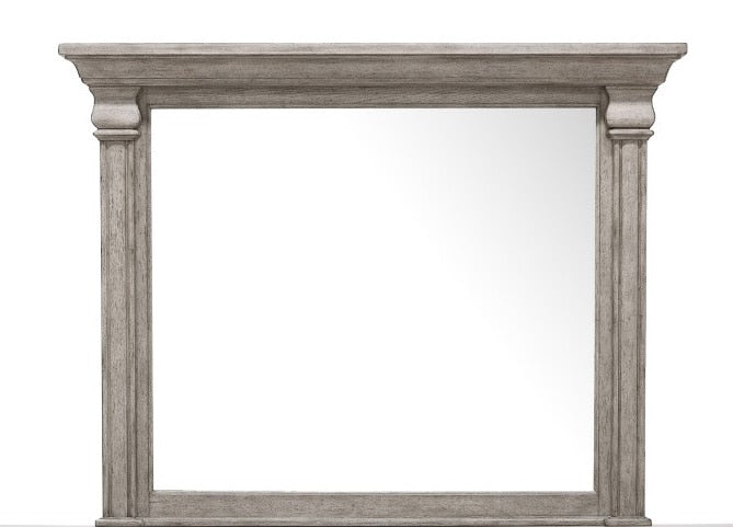Pulaski - Madison Ridge Framed Dresser Mirror in Heritage Taupe - P091110 veiw 1