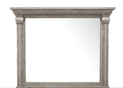 Pulaski - Madison Ridge Framed Dresser Mirror in Heritage Taupe - P091110 veiw 1