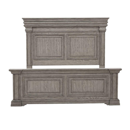 Pulaski - Madison Ridge King Panel Bed in Heritage Taupe - P091-BR-K3 veiw 3