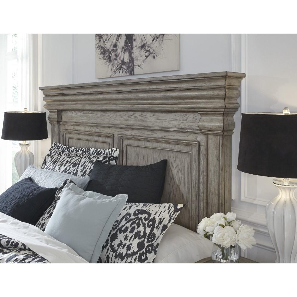 Pulaski - Madison Ridge King Panel Bed in Heritage Taupe - P091-BR-K3 view 4