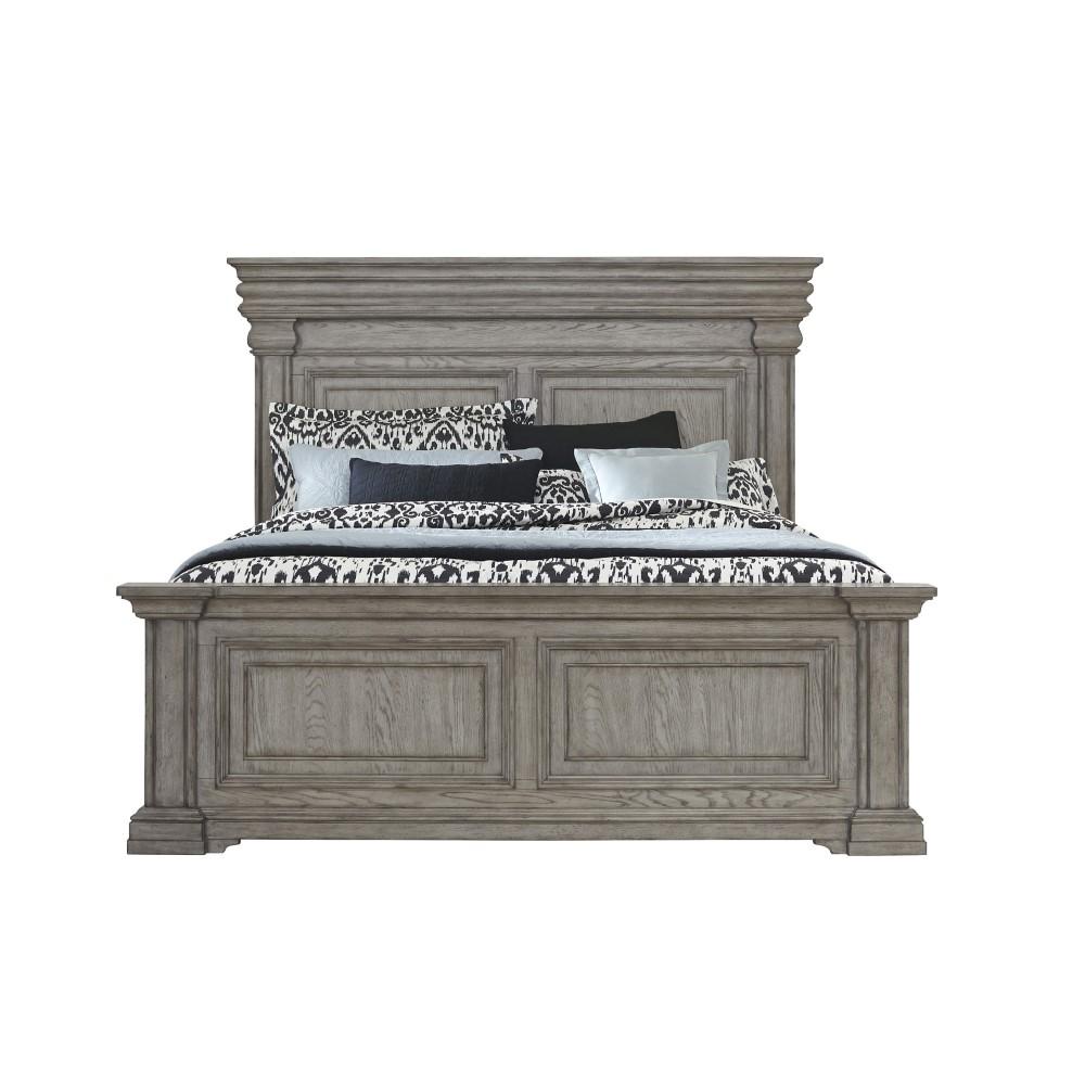 Pulaski - Madison Ridge Queen Panel Bed in Heritage Taupe - P091-BR-K1 veiw 2