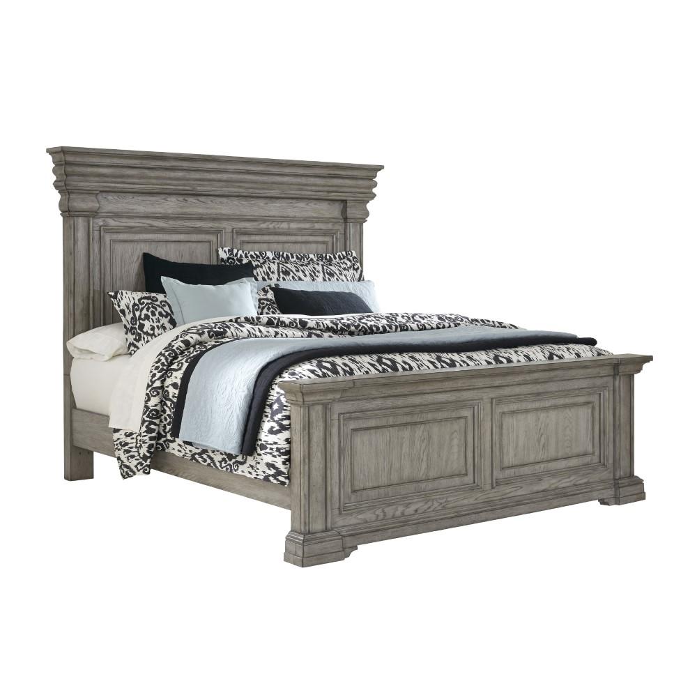 Pulaski - Madison Ridge Queen Panel Bed in Heritage Taupe - P091-BR-K1 view 1