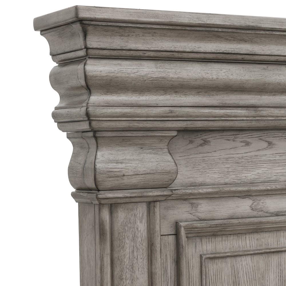 Pulaski - Madison Ridge Queen Panel Bed with Blanket Chest Footboard in Heritage Taupe - P091-BR-K2 view 3