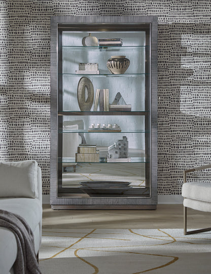 Pulaski - Modern Sliding Door Curio Cabinet - P021793 view 9
