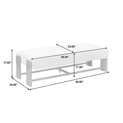 Pulaski - Modern Upholstered Ottoman - P301562_CLOSEOUT veiw 7