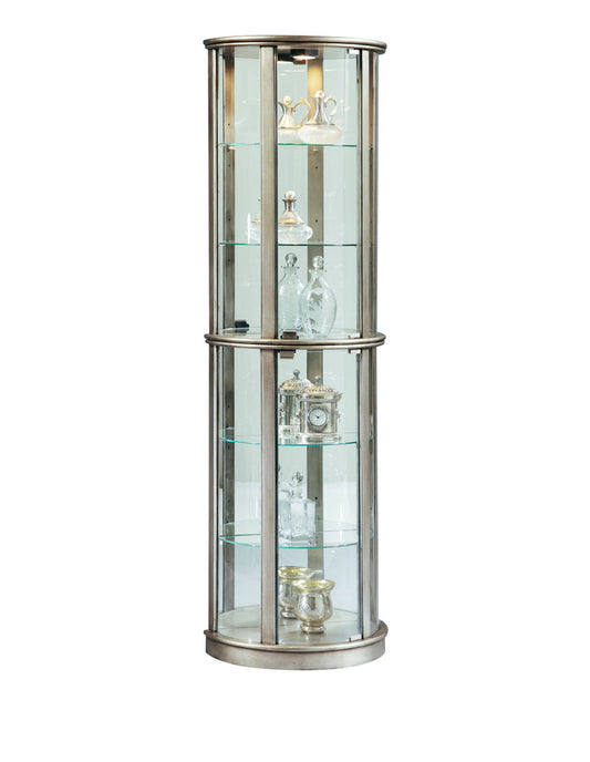 Pulaski - Platinum Glass Door Curio - 21395 view 1