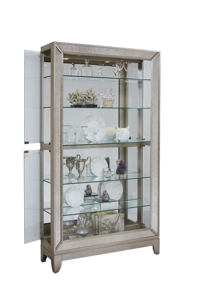 Pulaski Platinum Side Entry Curio 21384 View 2