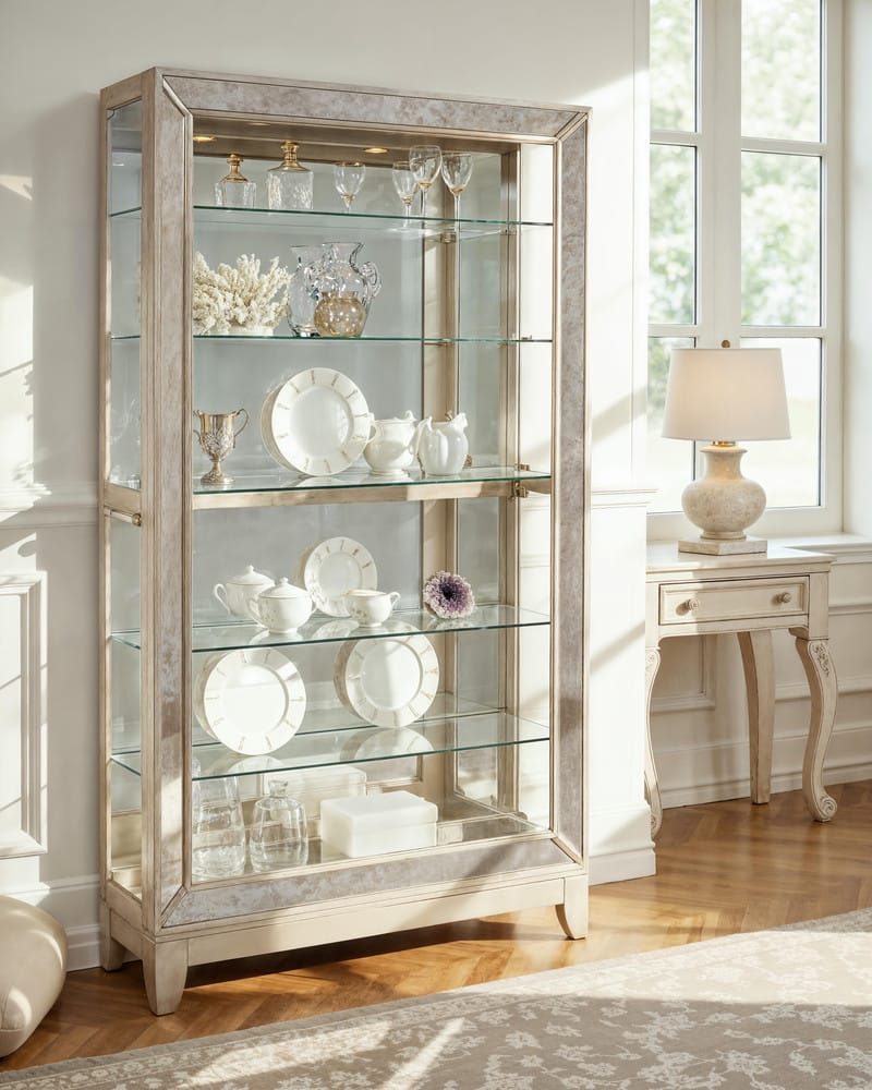 Pulaski Platinum Side Entry Curio 21384 View 4