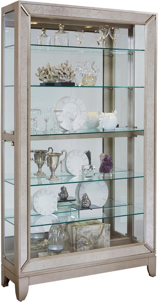 Pulaski - Platinum Side Entry Curio - 21384 veiw 1