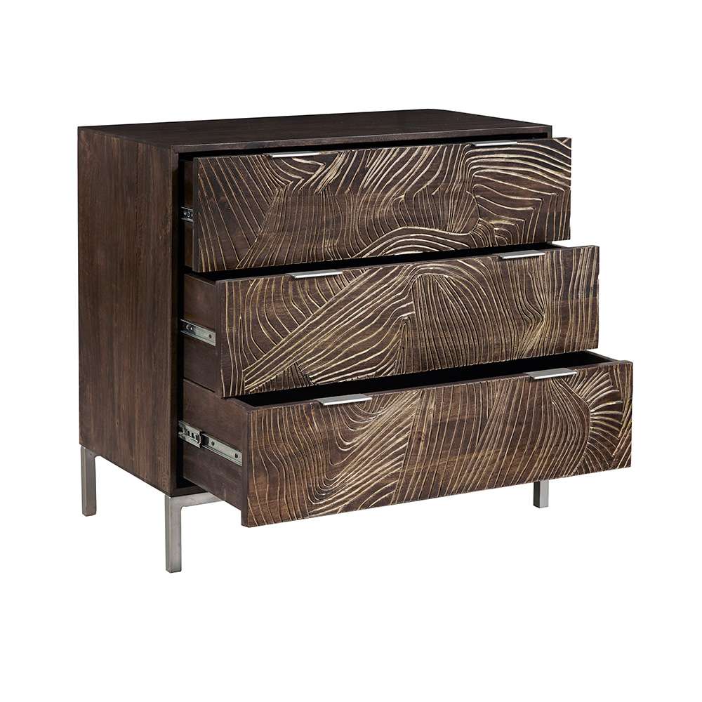 Pulaski - Rustic 3-Drawer Accent Chest - P301753 veiw 2