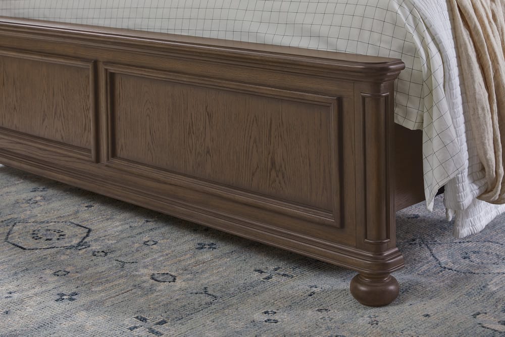 Pulaski - Saddle Creek Timber Brown King Upholstered Bed - P412-BR-K4 view 5