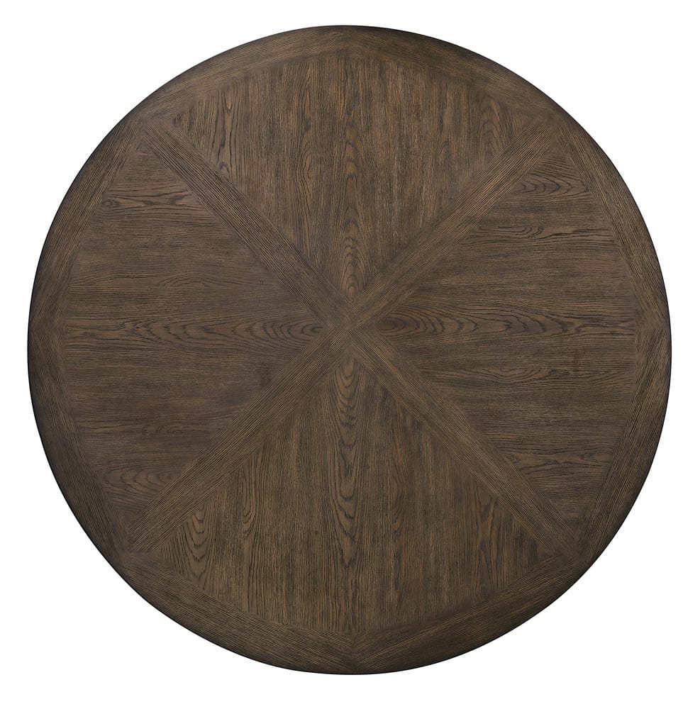 Pulaski - Saddle Creek Timber Brown Round Dining Table - P412-DR-K1 view 4