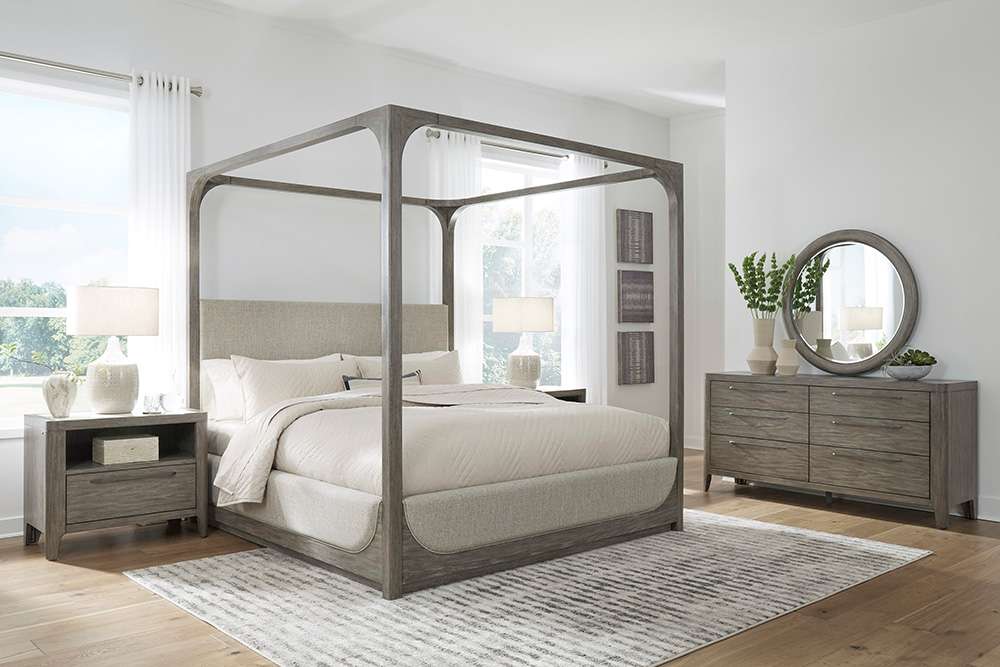 Pulaski - Scott Living Home Griffith King Canopy Bed - P367-BR-K4_CLOSEOUT veiw 3