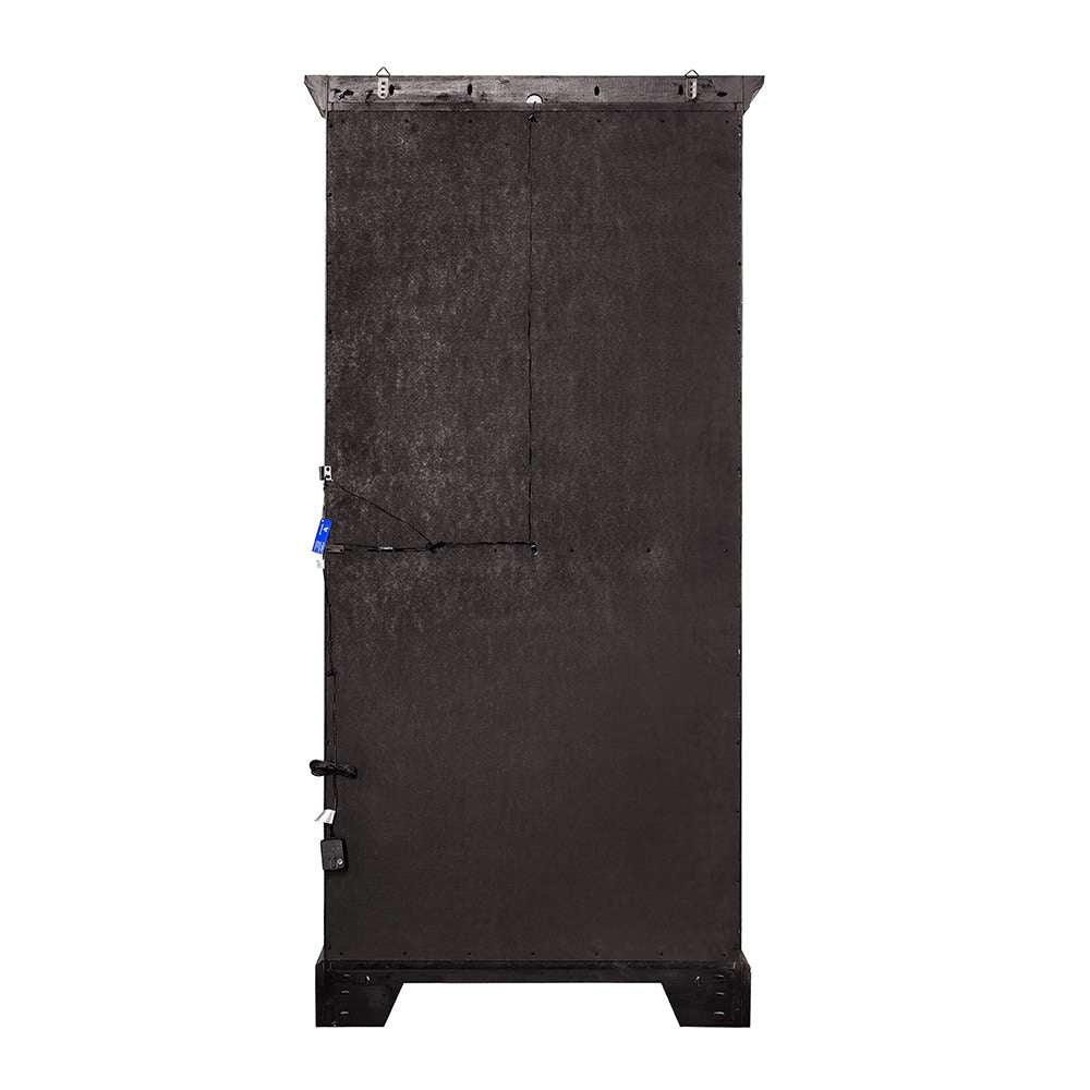 Pulaski - Traditional Sliding Door Curio with Glass Shelves and LED Light - P021768 veiw 4