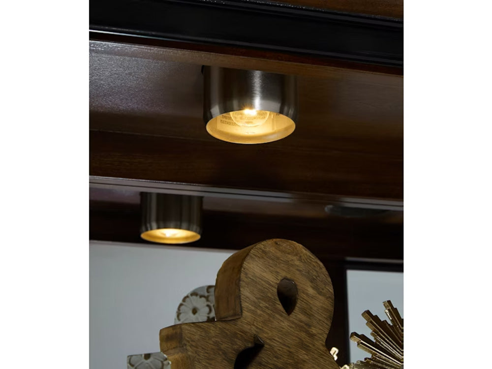 Pulaski - Two Way Sldg Door Curio Chocolate Cherry - 20661