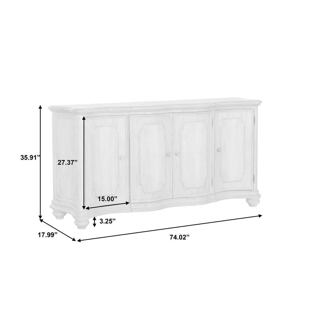 Pulaski - Weston Hills 4 Door Buffet - P293300 veiw 12