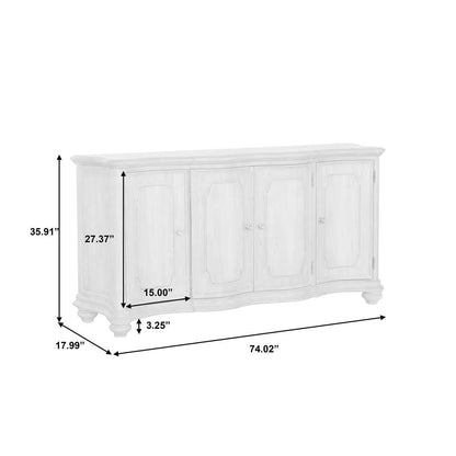 Pulaski - Weston Hills 4 Door Buffet - P293300 veiw 12