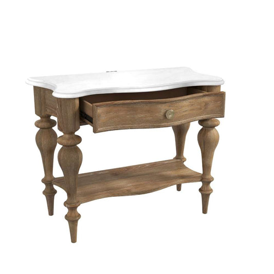 Pulaski - Weston Hills Bedside Table with Storage Drawer - P293141 veiw 2