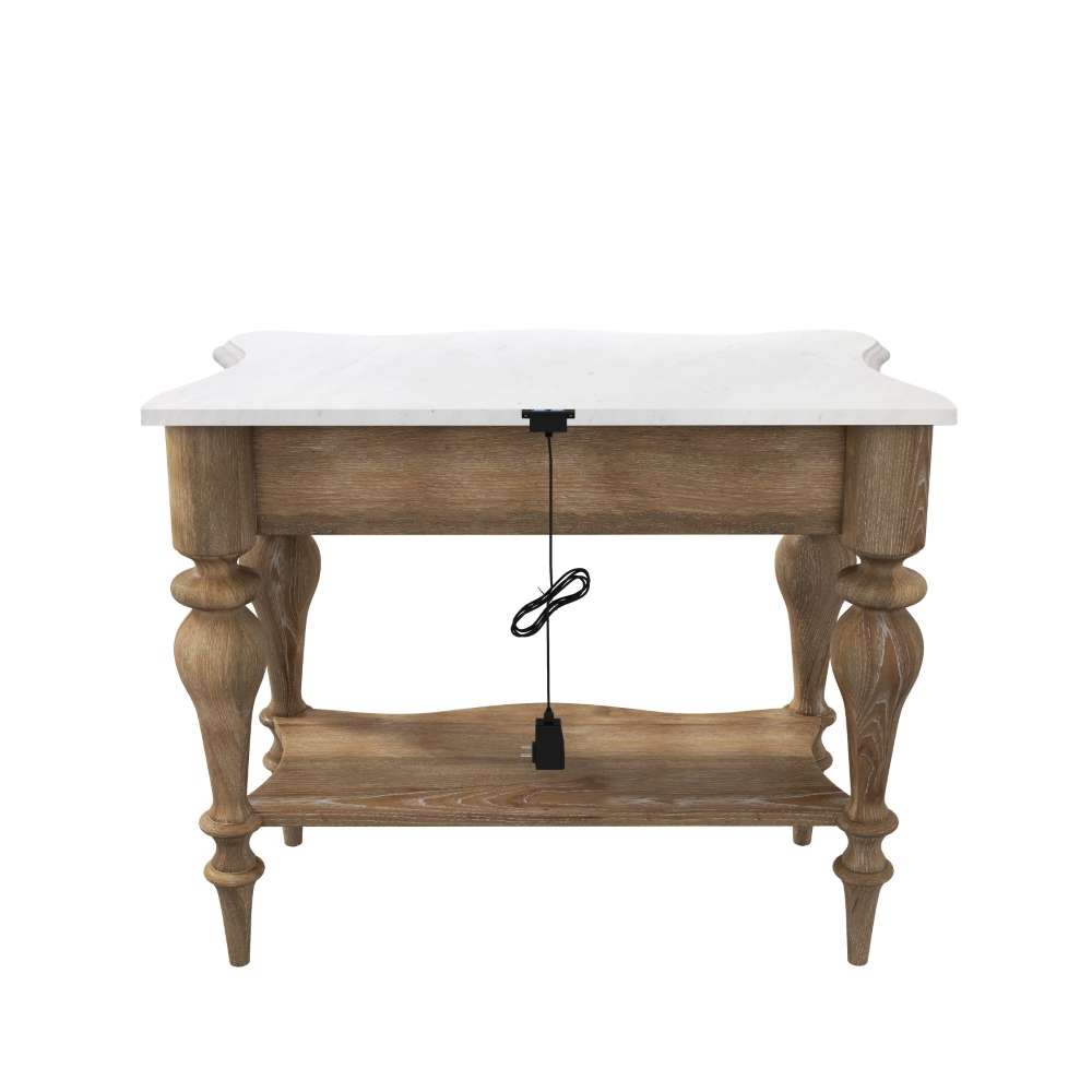 Pulaski - Weston Hills Bedside Table with Storage Drawer - P293141 veiw 3
