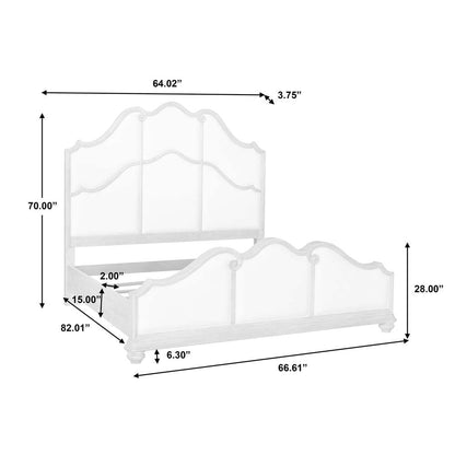 Pulaski - Weston Hills Queen Upholstered Bed - P293-BR-K1 veiw 10
