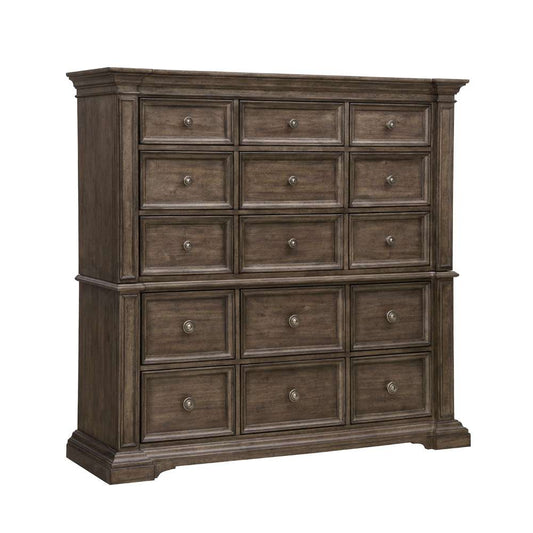 Pulaski - Woodbury 15-Drawer Master Chest in Cowboy Boots Brown - P351-BR-K11 veiw 1