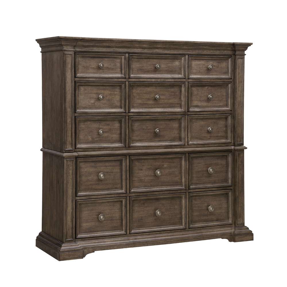 Pulaski - Woodbury 15-Drawer Master Chest in Cowboy Boots Brown - P351-BR-K11 veiw 2