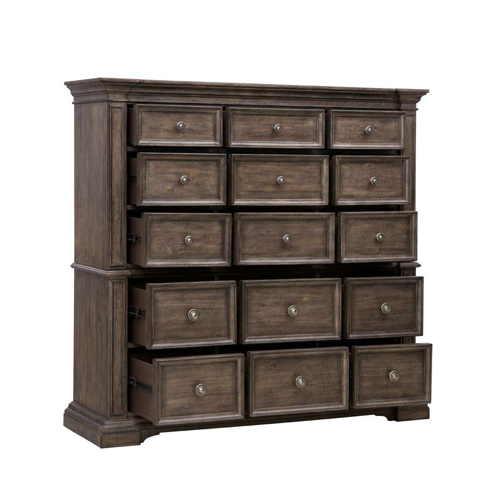 Pulaski - Woodbury 15-Drawer Master Chest in Cowboy Boots Brown - P351-BR-K11 veiw 4