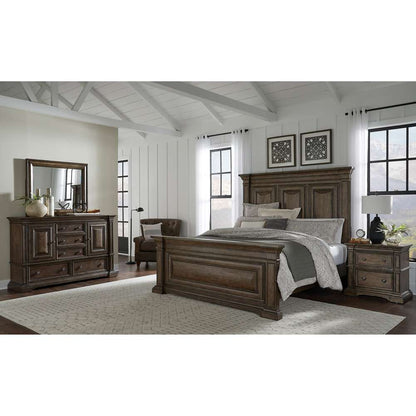 Pulaski - Woodbury California King Panel Bed in Cowboy Boots Brown - P351-BR-K5 veiw 5