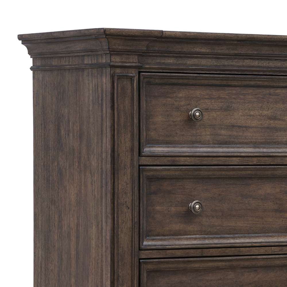 Pulaski - Woodbury Five Drawer Chest in Cowboy Boots Brown - P351124 veiw 7