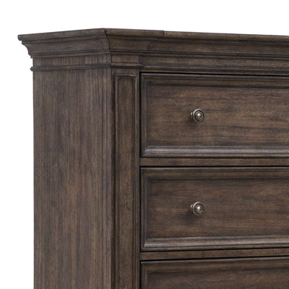 Pulaski - Woodbury Five Drawer Chest in Cowboy Boots Brown - P351124 veiw 7