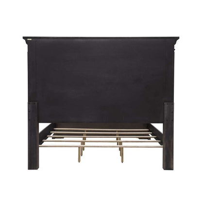 Pulaski - Woodbury King Panel Bed in Cowboy Boots Brown - P351-BR-K3 veiw 4