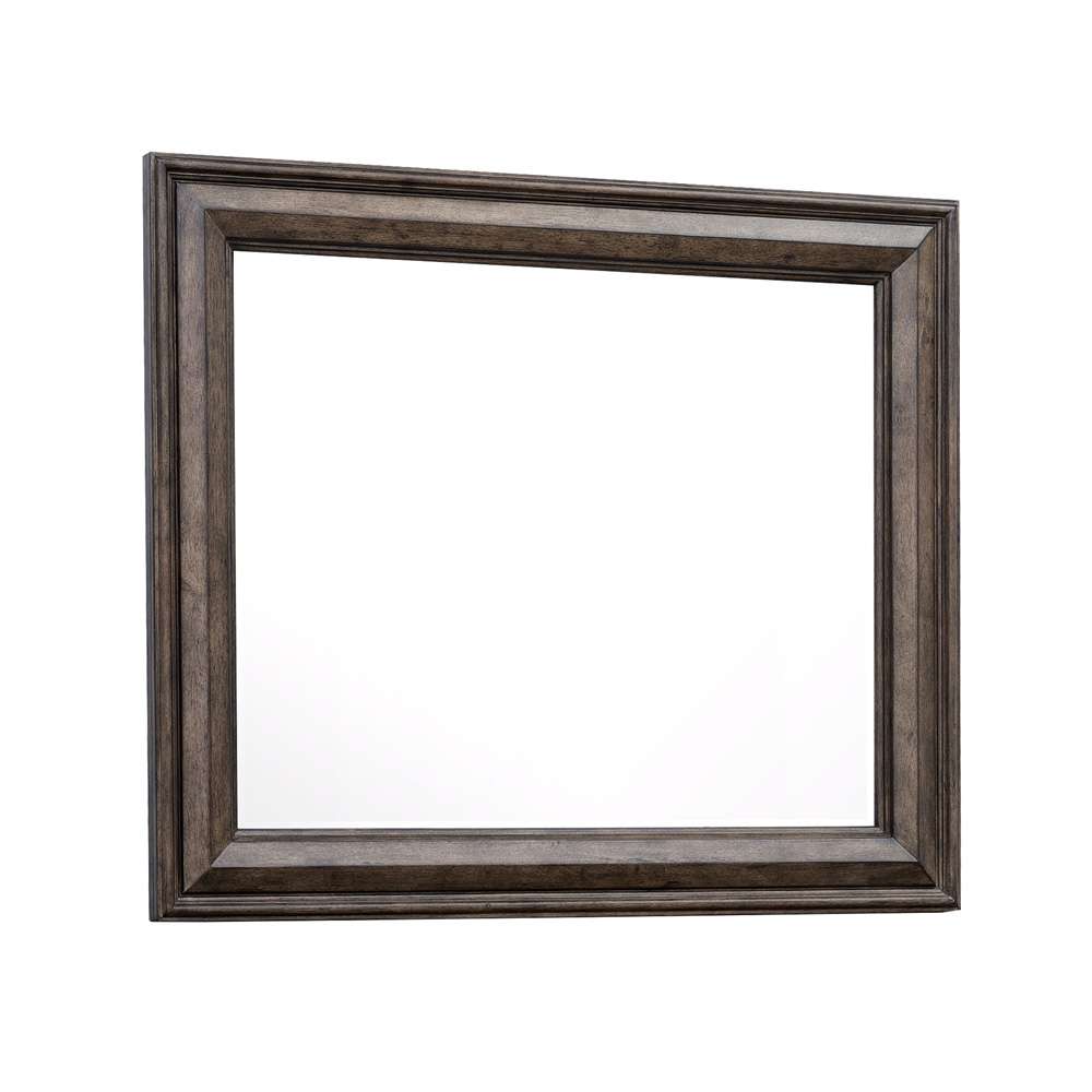 Pulaski - Woodbury Rectangular Mirror in Cowboy Boots Brown - P351110 veiw 1